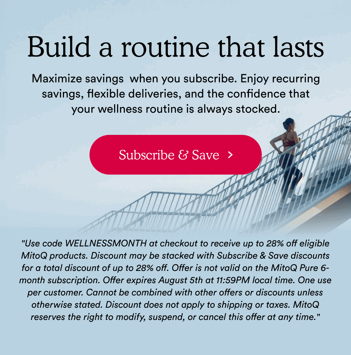 Build a routine that lasts | Subscribe & Save