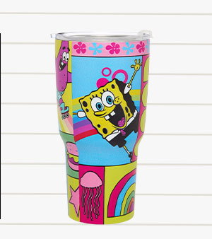 SpongeBob SquarePants Good Vibes Travel Tumbler - 30 oz.