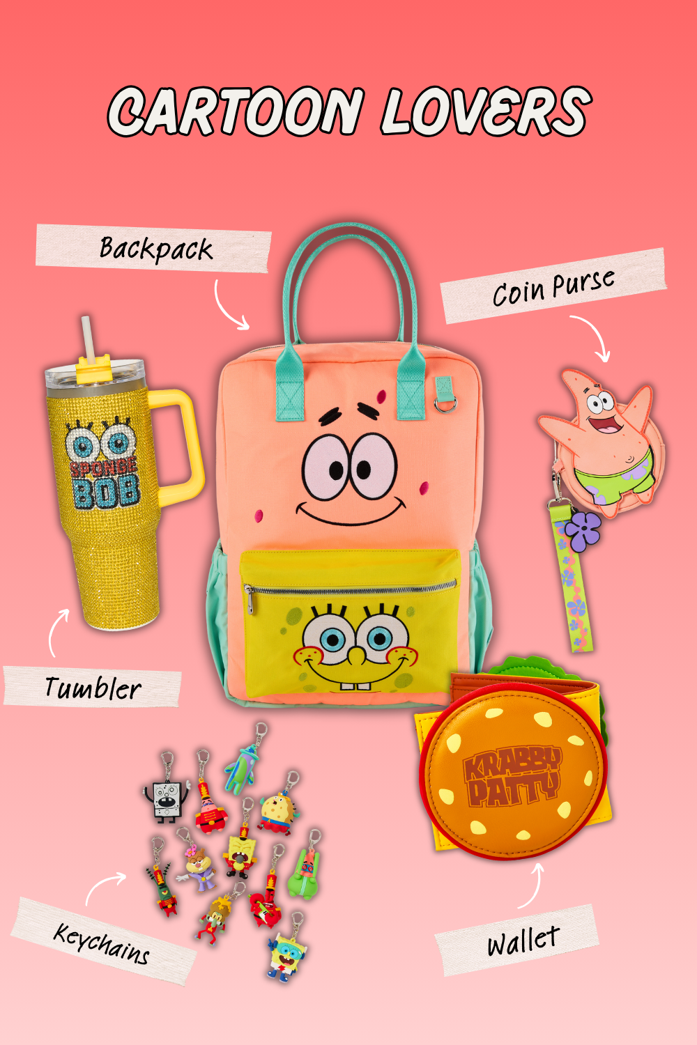 Cartoon Backpacks