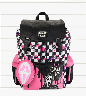 Ghost Face Call Me Rucksack Backpack