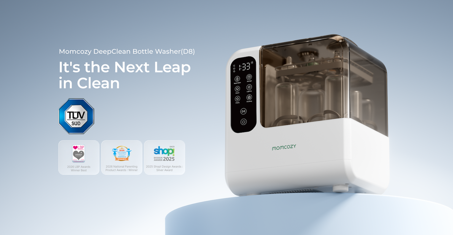It's the Next Leap in Clean. Momcozy DeepClean Bottle Washer