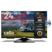 24-inch Smart WebOS LED TV, DVD, Freeview Play, Freesat, Bluetooth