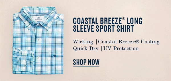 Coastal Breeze Long Sleeve Sport Shirt. Shop now.