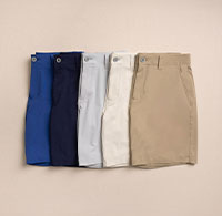 Image of different colored performance shorts.