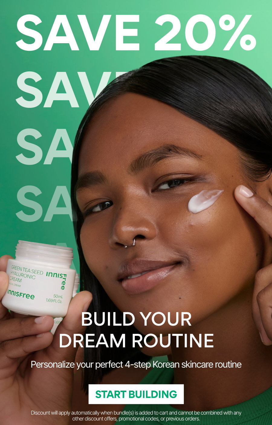 SAVE 20% WHEN YOU BUILD YOUR DREAM ROUTINE