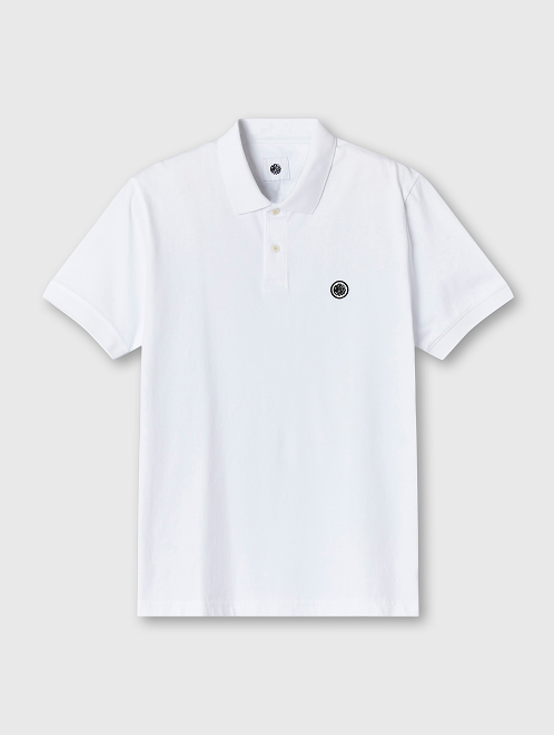 White jerry polo