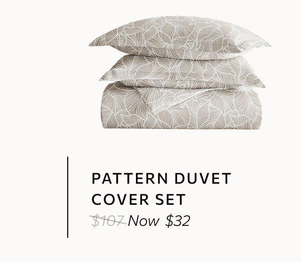 Patterned Duvet Cover Sets