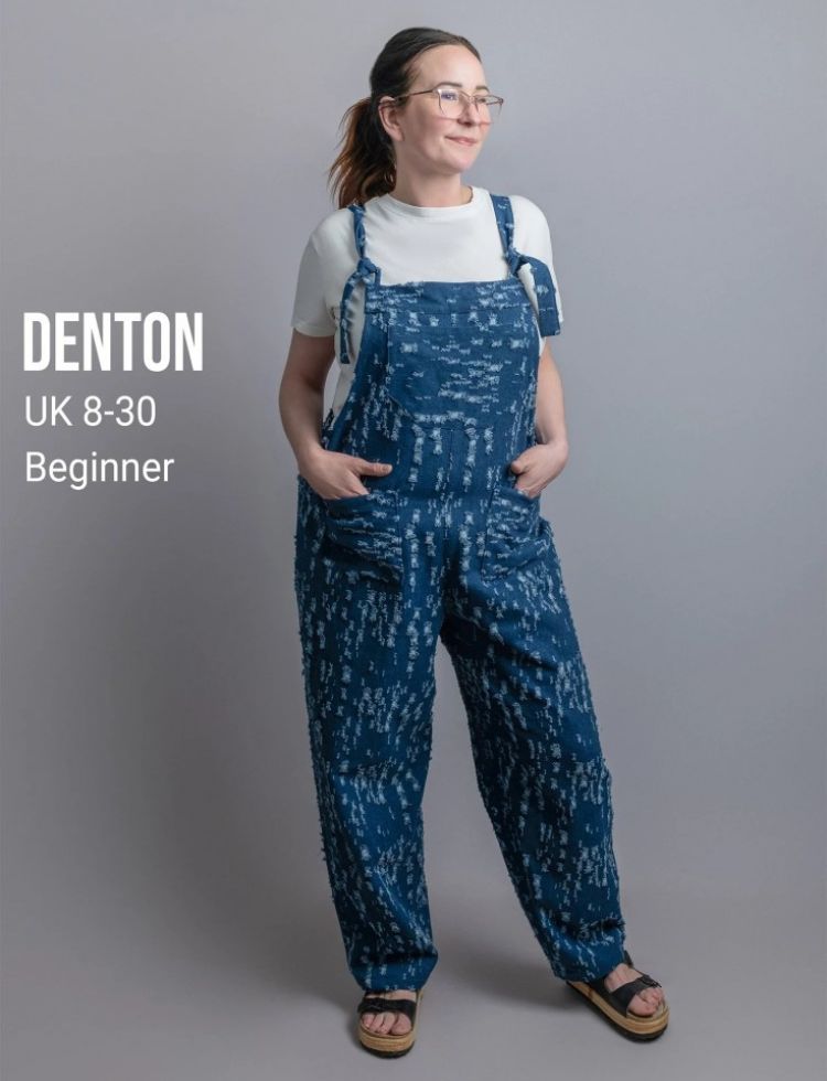 Sussex Seamstress Sewing Pattern Denton Dungarees