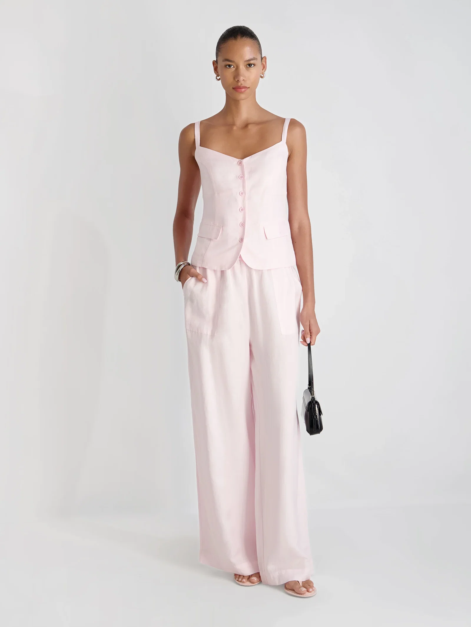Image of COOPER LINEN TAILORED CAMI