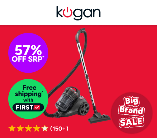 Kogan Cat & Dog Bagless Vacuum Cleaner with Turbo Brush Product Image