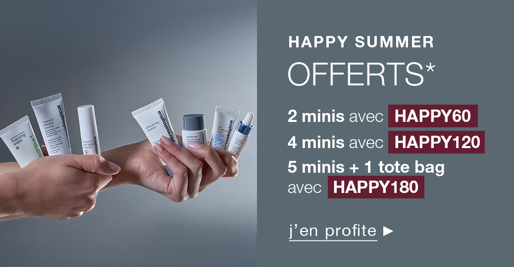 Happy Summer - Jusqu'à 6 produits offerts* - HAPPY60 - HAPPY120 - HAPPY180