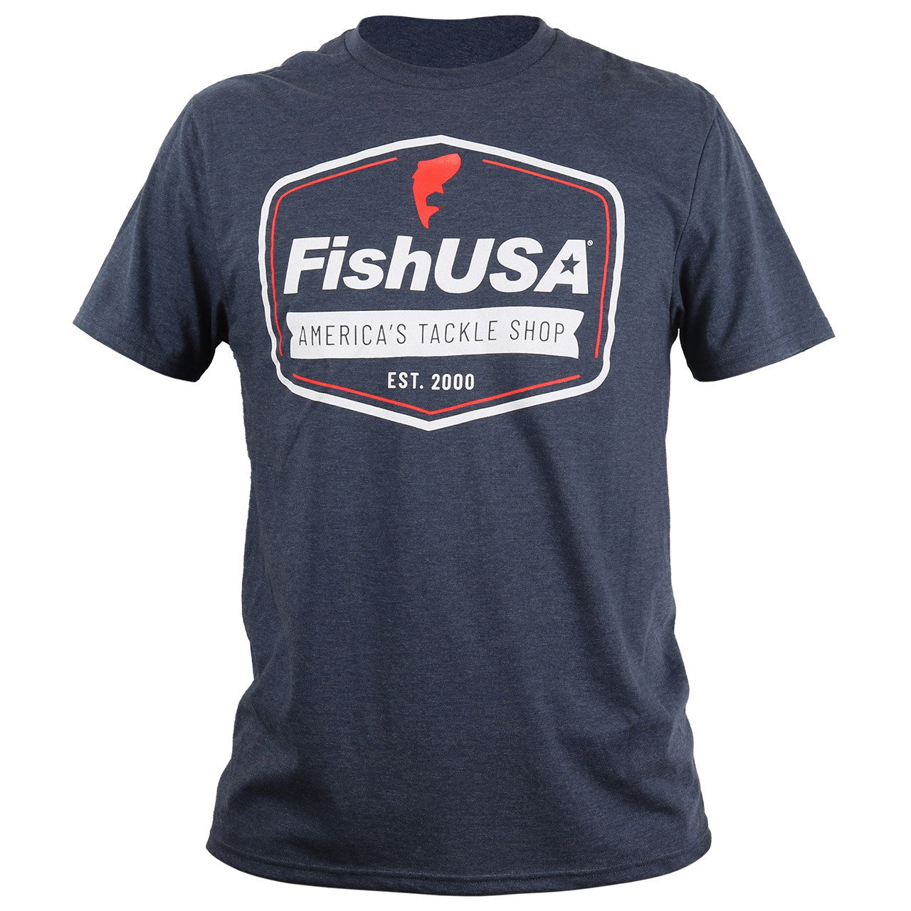 Image of FishUSA Blue Wave Short Sleeve T-Shirt