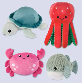 Scented plush dog toy image