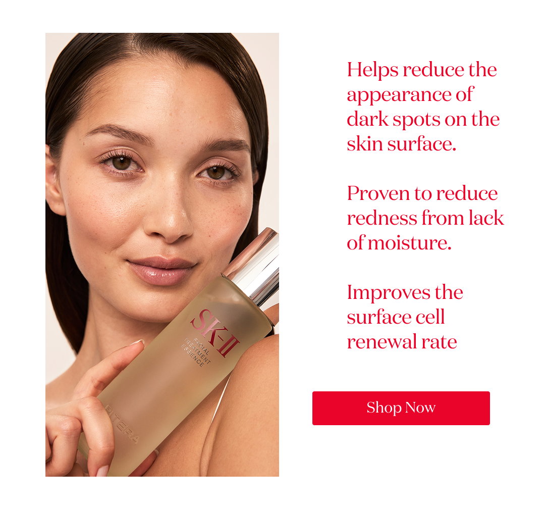 Helps reduce the appearance of dark spots on the skin surface. Proven to reduce redness from lack of moisture. Improves the surface cell renewal rate. Shop Now