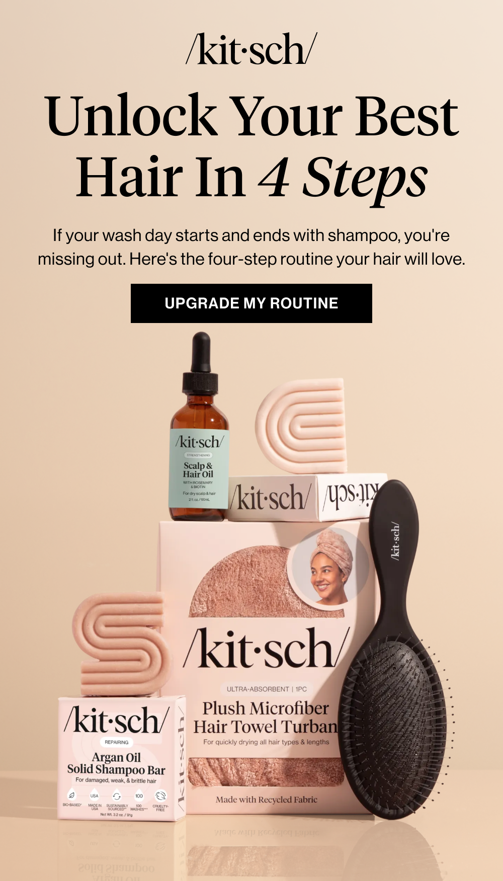 Unlock Your Best Hair in 4 Steps. If your wash day starts and ends with shampoo, you're missing out. Here's the four-step routine your hair will love.