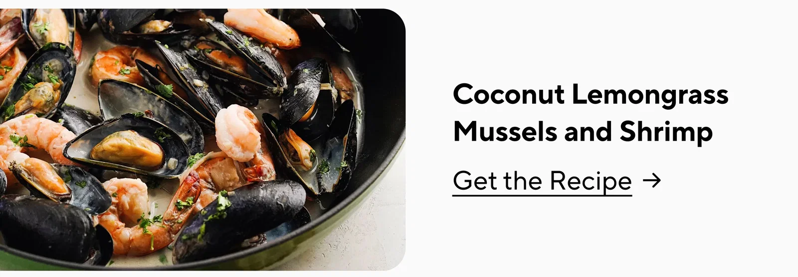 Coconut Lemongrass Mussels and Shrimp
