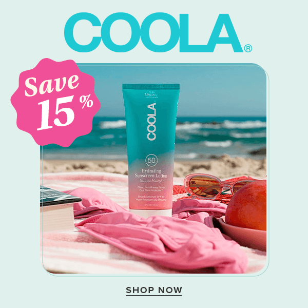 Save 15% on Coola