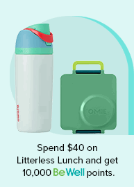 Spend $40 on Litterless Lunch and get 10,000 points