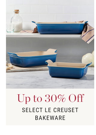 Up to 30% Off - Select Le Creuset Bakeware