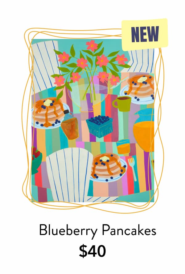Blueberry Pancakes by Bailey Schmidt