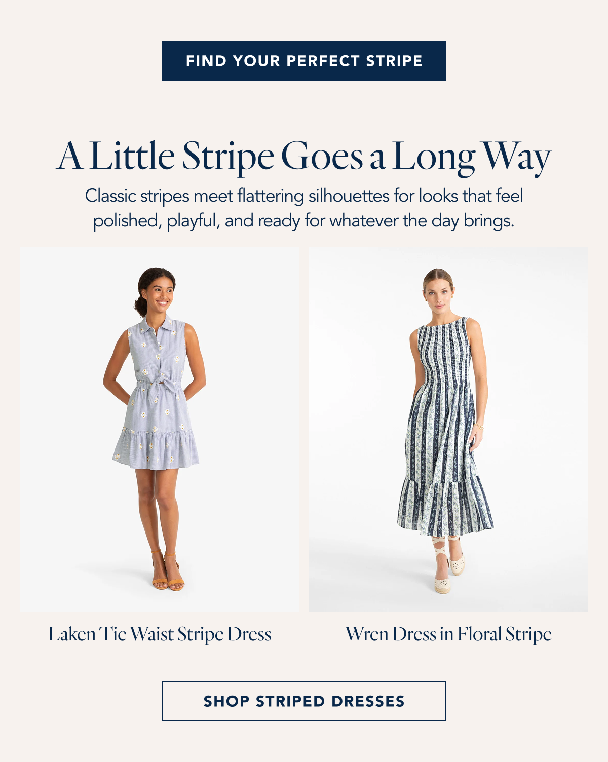 A Little Stripe Goes a Long Way