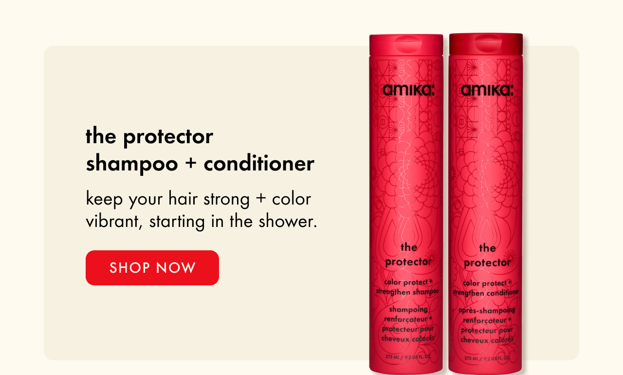 the protector shampoo + conditioner