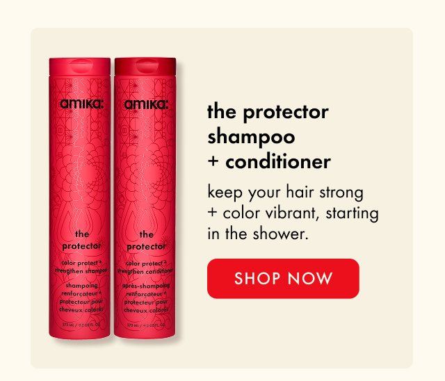 the protector shampoo + conditioner
