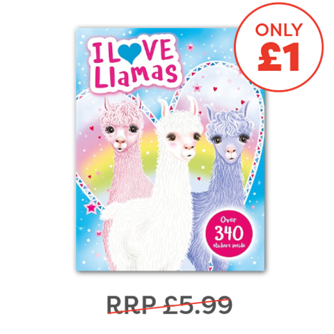 I Love Llamas Activity Book