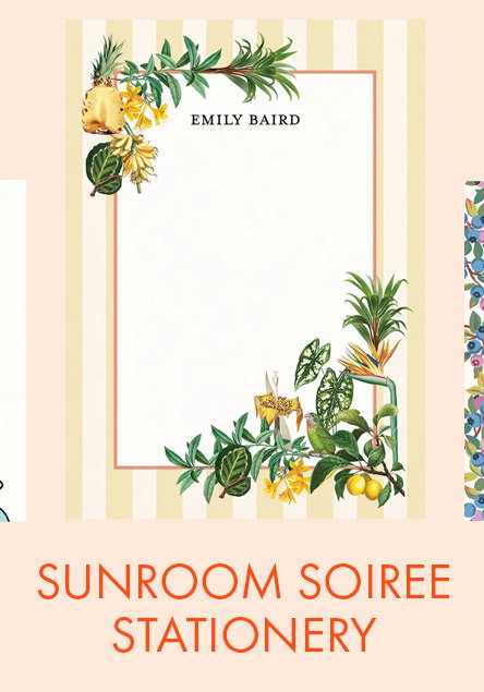 Sunroom Soiree Stationery