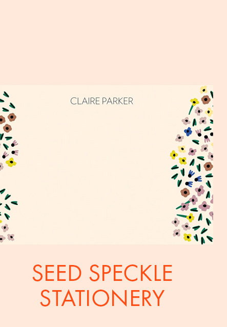 Seed Speckle Stationery