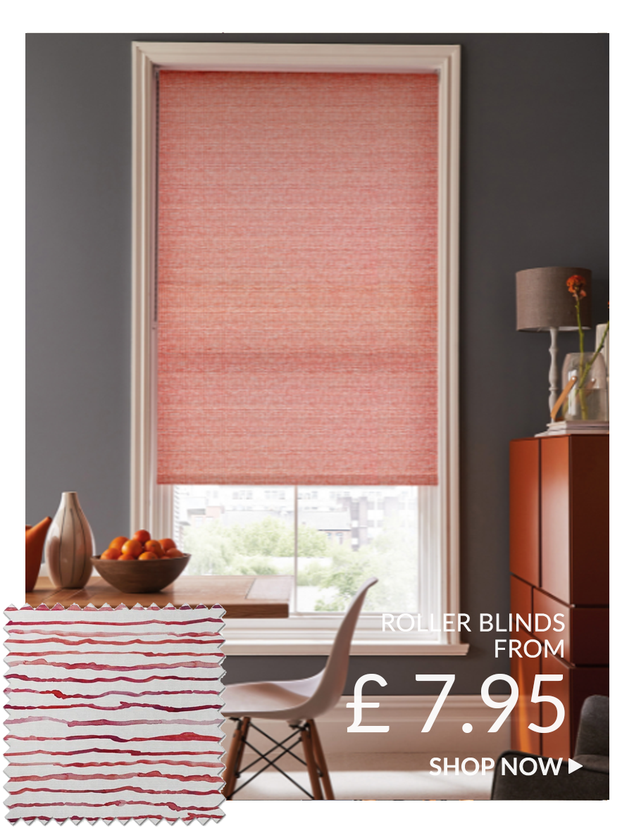 No Drill roller blinds 