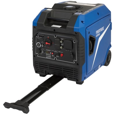 Powerhorse Inverter Generator, 5000 Surge Watts, 4000 Rated Watts, 120V, 58dB Quiet Run, Dual Fuel, CO Shutdown