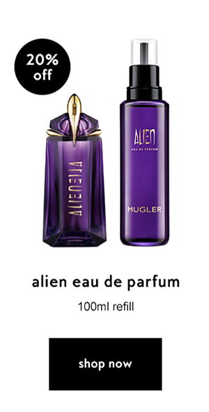 alien eau de pafrum 100ml refill. shop now