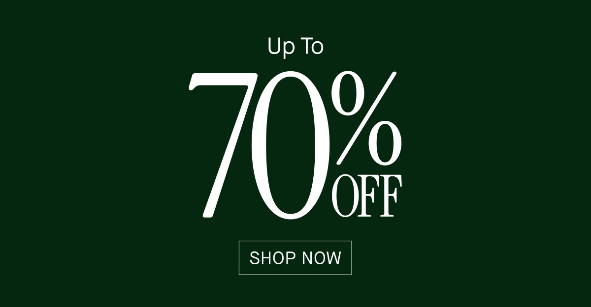 Up To 70% Off