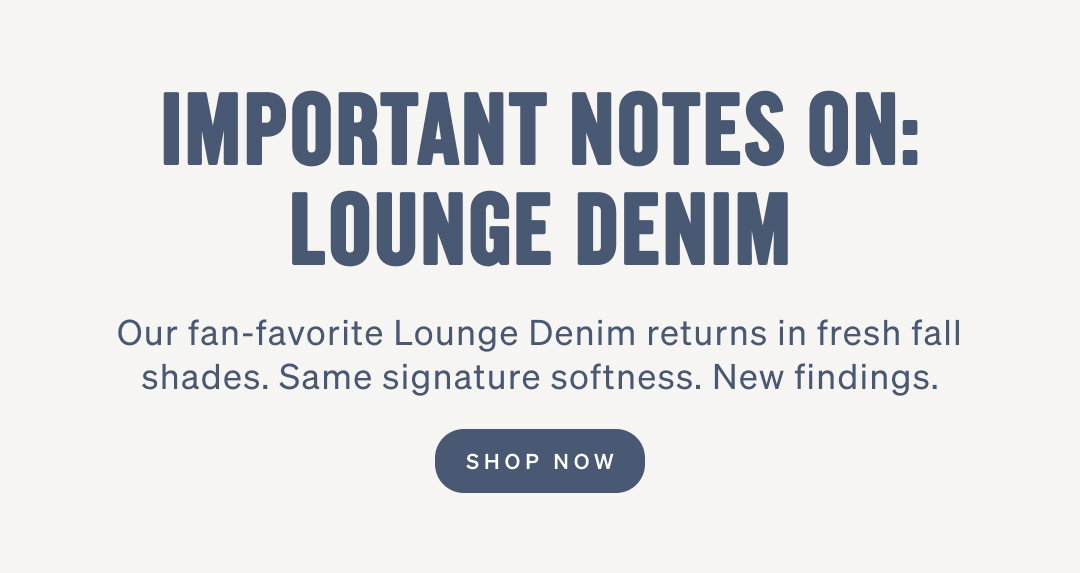Shop Lounge Denim