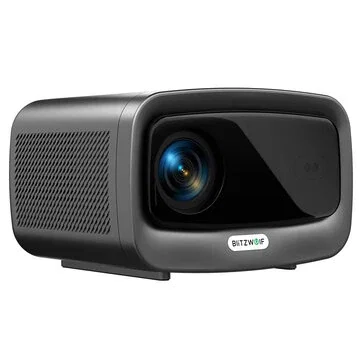 [Netfilx Certified] BlitzWolf BW-V9 Ultra LED 1080P Projector Dolby Audio HDR10+ 1000 ANSI Lumens High Brightless Water Cooling AutoFocus FuIl Frequency Speaker Bluetooth 5.0 WIFI6 Home Theater