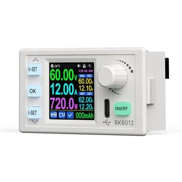 RIDEN RK6012 RK6012BT 60V 12A 720W Step-Down DC-DC Voltage Transformer Model Adjustable Digital Control DC Regulated Power Supply Constant Voltage Current Meter