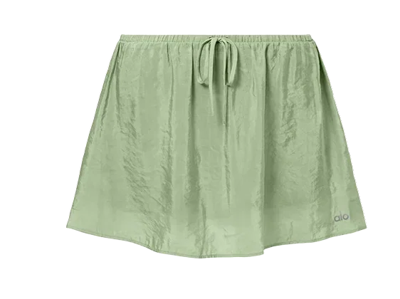 Semi Sheer Golden Hour Tennis Skirt