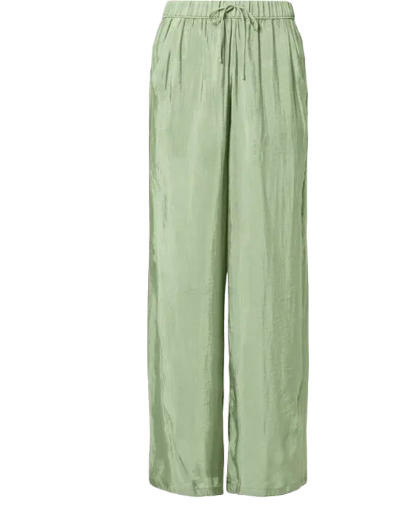 Semi Sheer Golden Hour High-Waist Straight Leg Pant