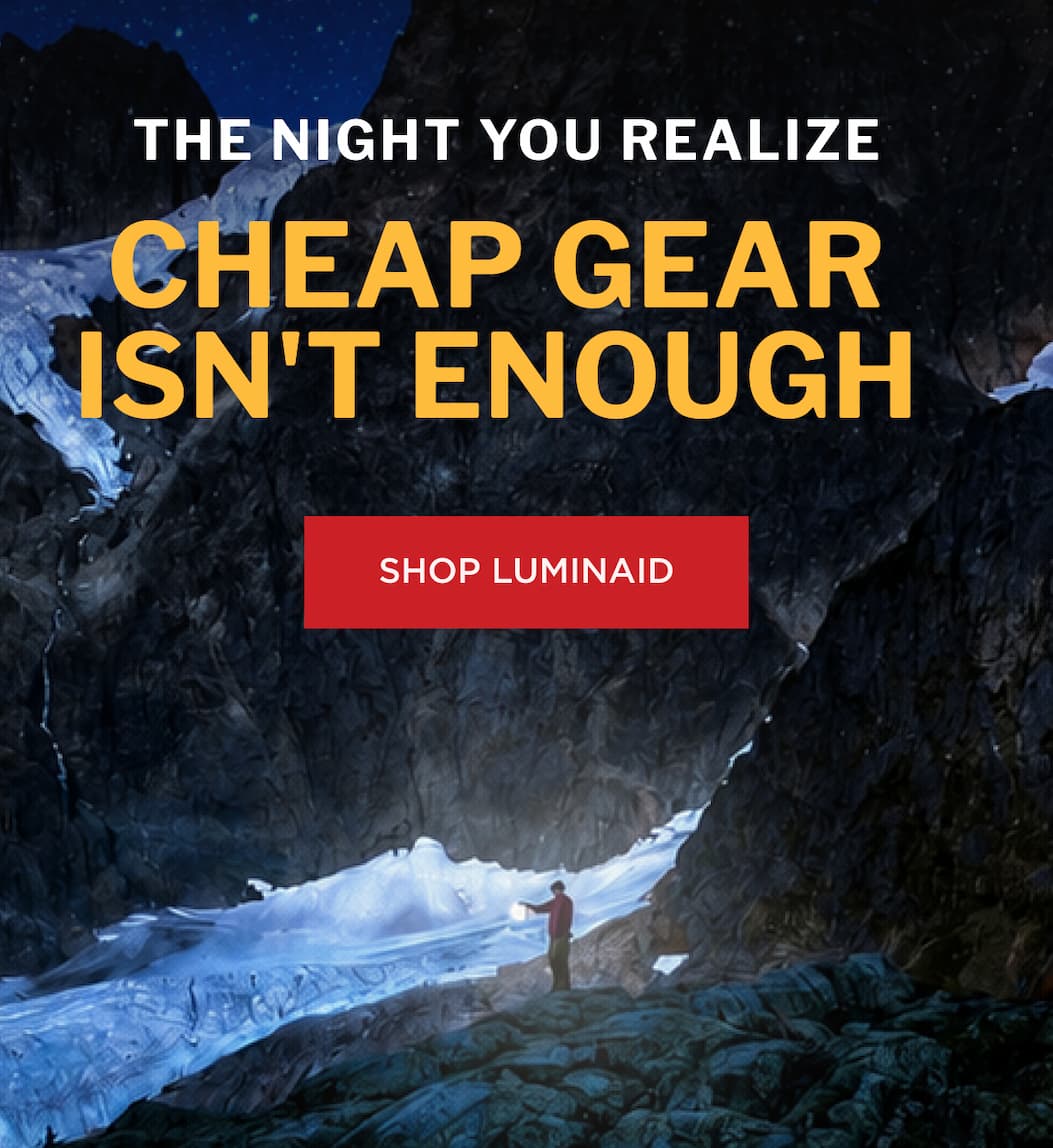 THE NIGHT YOU REALIZE CHEAP GEAR ISN'T ENOUGH [ SHOP LUMINAID ]
