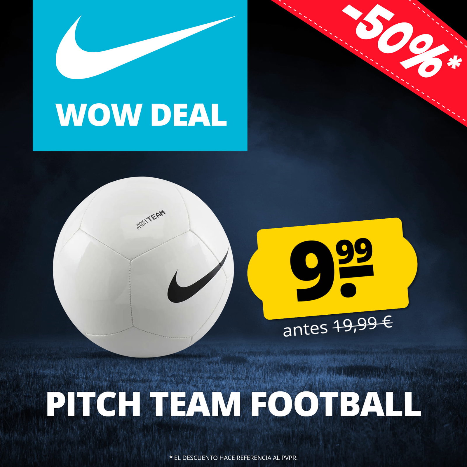 nike pitch equipo balon de futbol