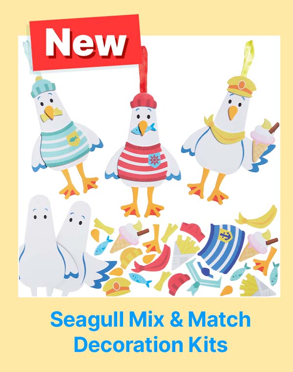 Seagull Mix & Match Decoration Kits