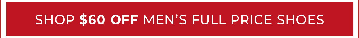 $60 OFF SHOES + 25% OFF BAGS | Shop Now