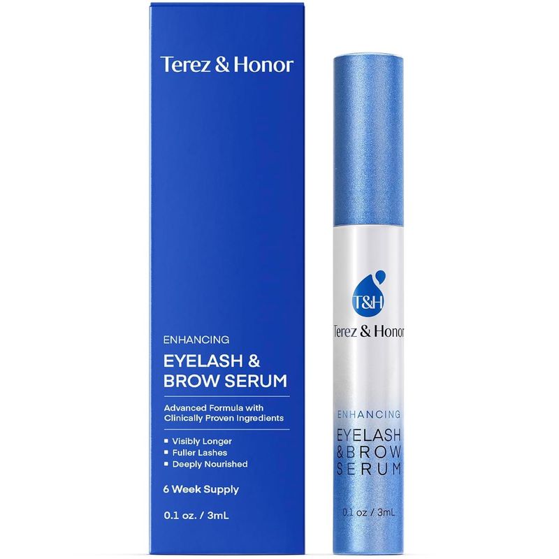 TEREZ & HONOR Natural Eyelash Growth Serum and Brow Enhancer