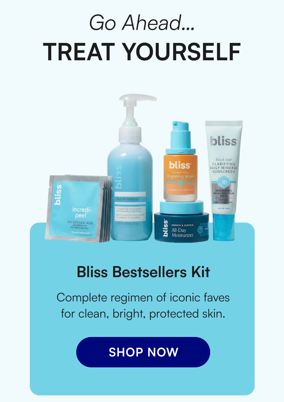 Go Ahead... Treat Yourself
