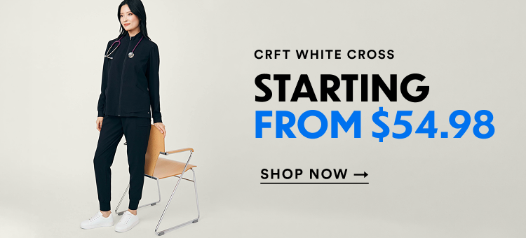 CRFT White Cross Starting From $54.98 | Shop Now