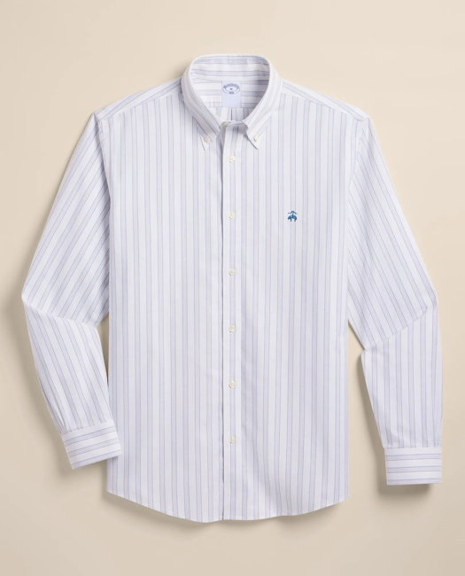 Image of Stretch Non-Iron Cotton-Oxford Polo