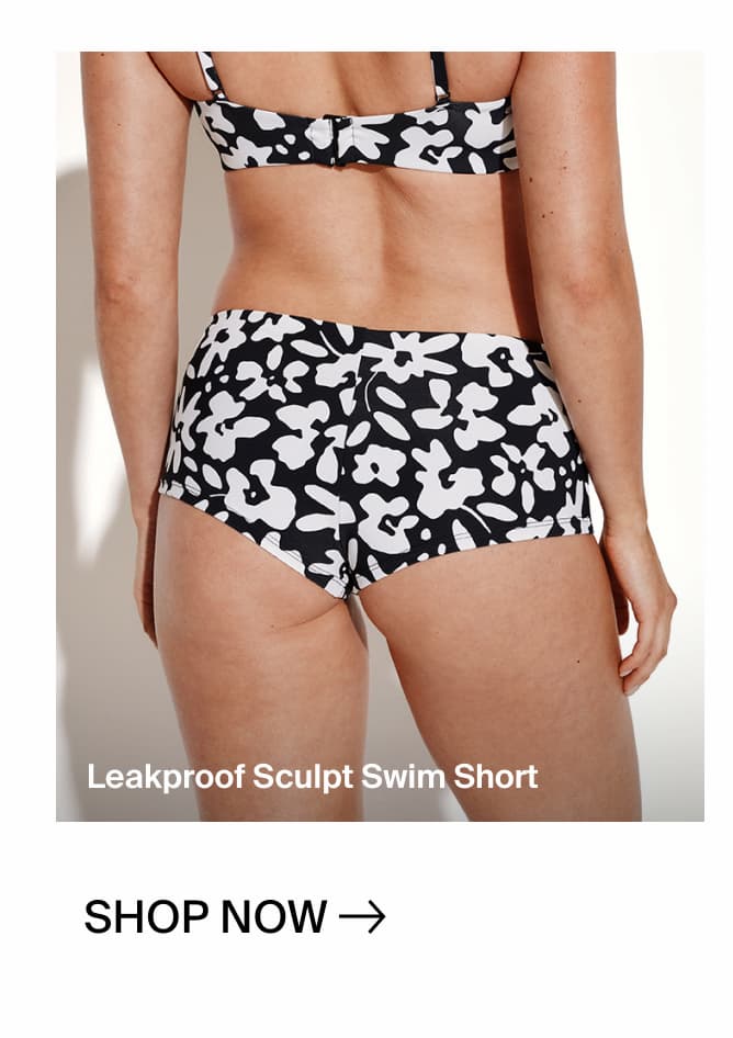 Leakproof Sculpt Swim Short - Shop now