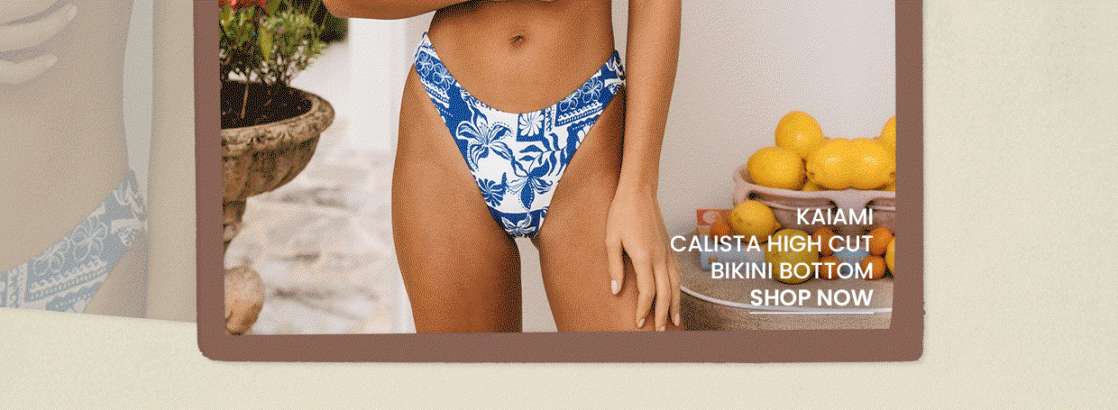 Kaiami Calista High Cut Bikini Bottom