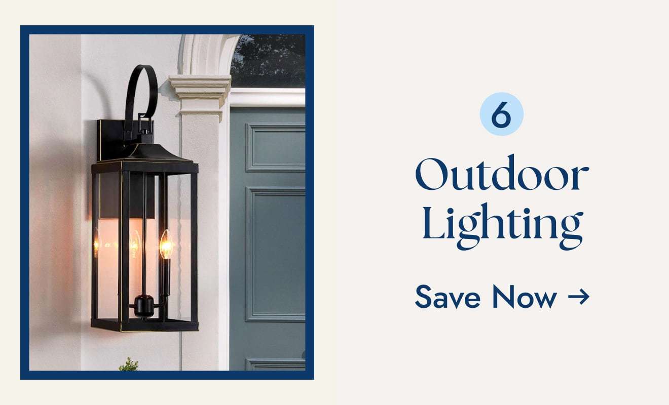 Save on Outdoor Lighting